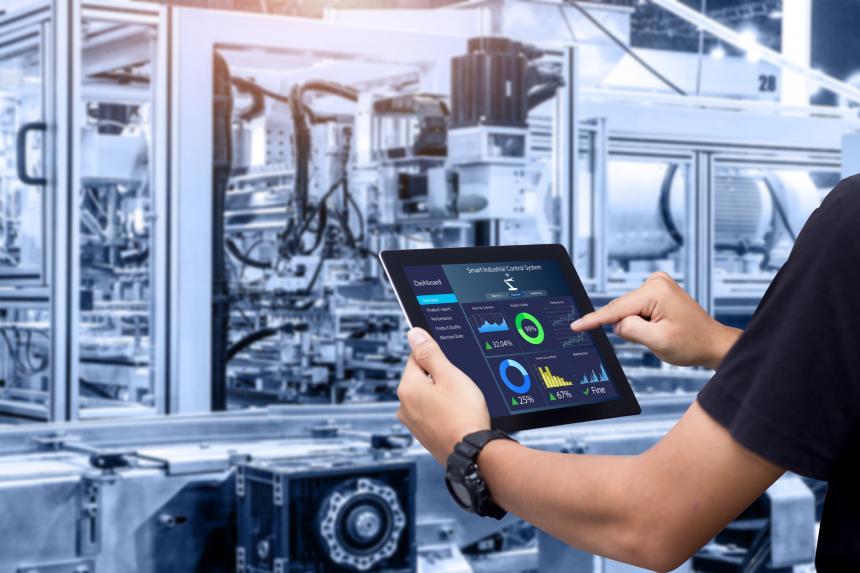Digitale Überwachung der Fertigung