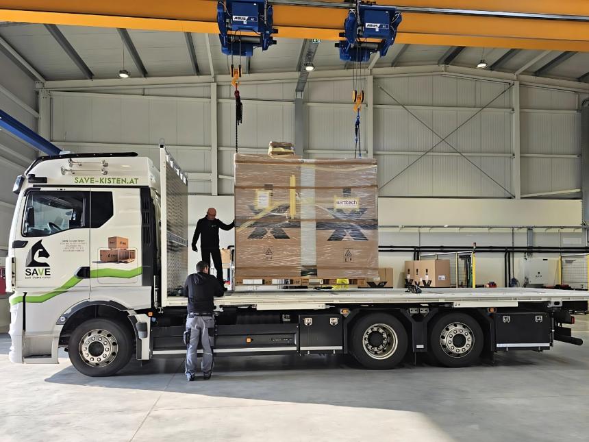 Logistik Transport Schaltschrank
